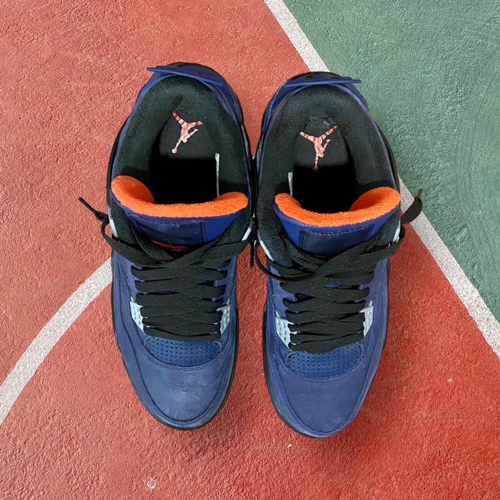 Air Jordan 4 Retro WNTR Loyal Blue 2019 10.5 Super Clean - Picture 4 of 16